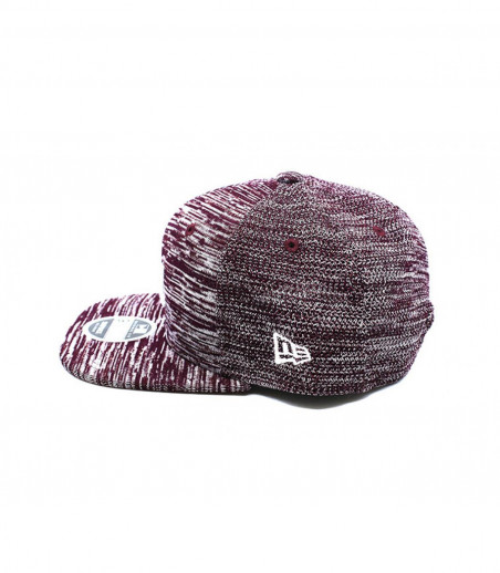 New Era LA burgundy snapback Engineered